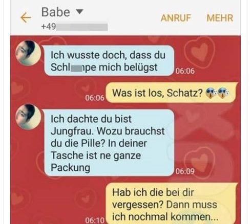 Facebook-Betrug mit angeschnittenen Fotos