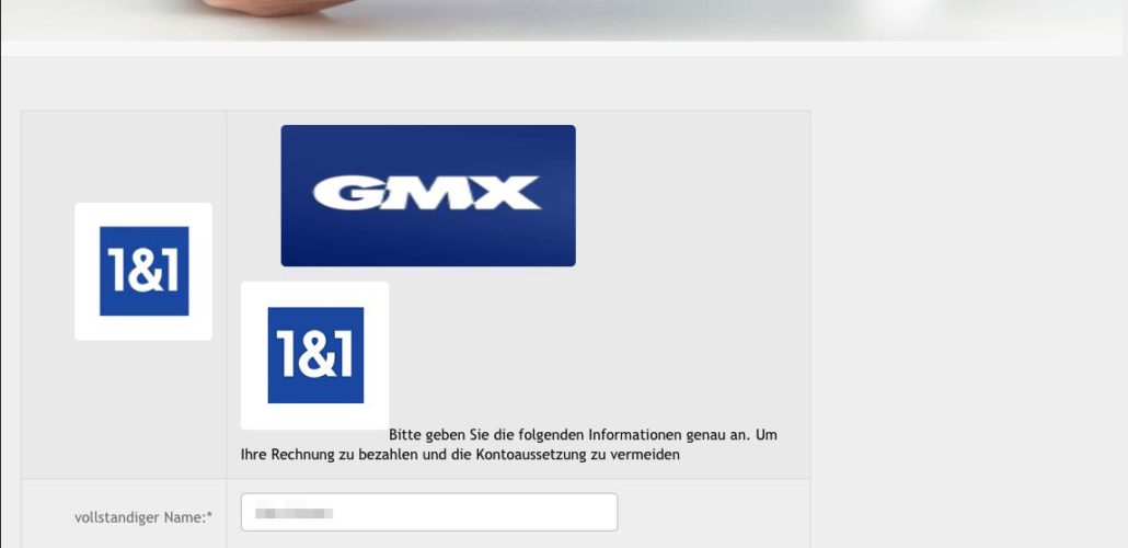 GMX: E-Mails „Wichtiger Hinweis über Ihr Konto“ und „Ihr Konto wird gesperrt“ sind Phishing-Mails