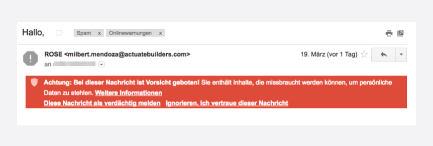 Gmail-Warnung-vor-Spam