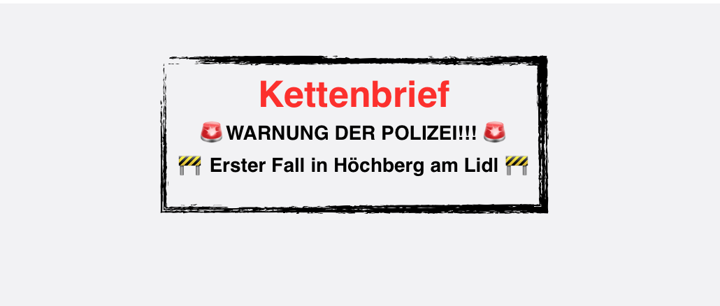 Falschmeldung: Achten Sie auf Zettel auf der Heckscheibe Ihres