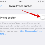 Mein iPhone suchen aktivieren deaktivieren 5