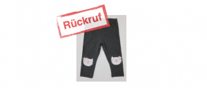 Primark Rueckruf Leggings Katzen-Applikation