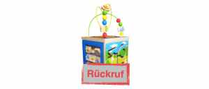 Rossmann Rückruf Holzspielzeug