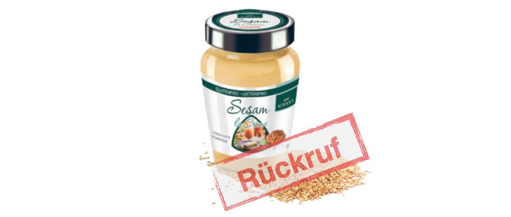 Rückruf Schock: Sesam La Creme enthält Salmonellen