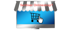 Symbolbild Onlineshop vs. Fakeshop