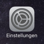 iOS Einstellungen App