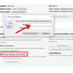 iPhone Datensicherung mit iTunes Windows 3