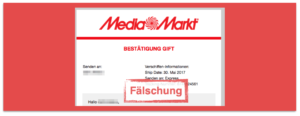 Betrug Werbung Gewinnspiel Media Markt Rabattkarte