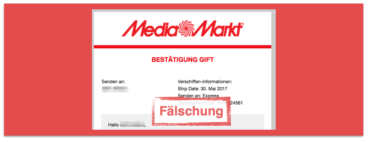 Betrug Werbung Gewinnspiel Media Markt Rabattkarte