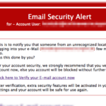 E-Mail Phishing Mail