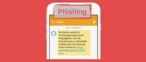 GMX Phishing SMS