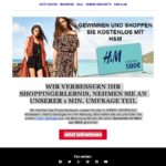 H&M Kundenumfrage Gewinnspiel