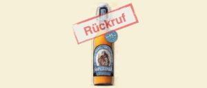 Kulmbacher Brauerei ruft Kapuziner Weißbier alkoholfrei zurück