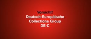 Mahnung Deutsch-Europäische Collections Group DE-C