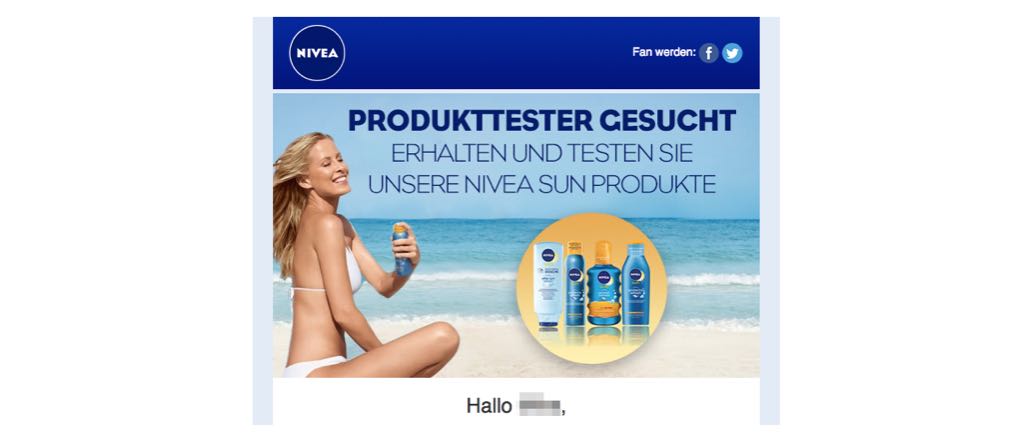 Nivea Sun Produkttest