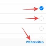 WhatsApp Nachrichten weiterleiten - iOS