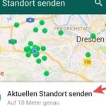 WhatsApp- Standort per Smartphone und iPhone verschicken-Android