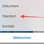 WhatsApp- Standort per Smartphone und iPhone verschicken-iOS