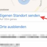 WhatsApp- Standort per Smartphone und iPhone verschicken-iOS