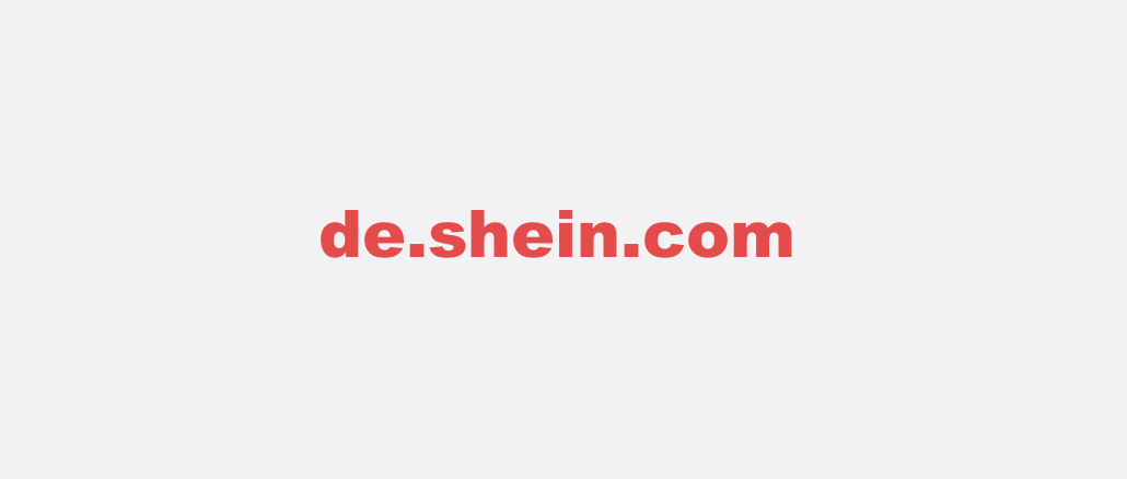de.shein.com Erfahrungen