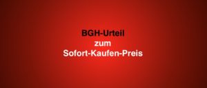 ebay Urteil Sofort-Kaufen