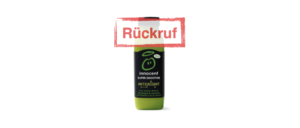 innocent Rückruf von Super Smoothie Antioxidant