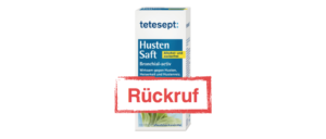 tetesept Hustensaft Rueckruf