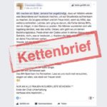 Facebook Kettenbrief - Wir machen ein Spiel