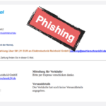 PayPal Spam Phishing Fake Zahlung Onlineshop