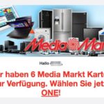 Spam-Mail Media Markt Karten Datensammler Gewinnspiele