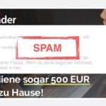 The Trader Spam Mail Nebenjob