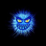 Virus Trojaner Malware Monster Symbolbild