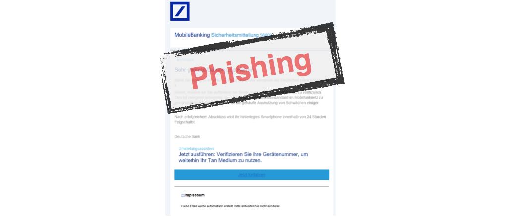 2017-06-12 Phishing Deutsche Bank
