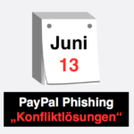 2017-06-13 PayPal Spam Konflitlösungen