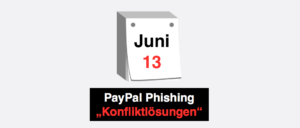 2017-06-13 PayPal Spam Konflitlösungen