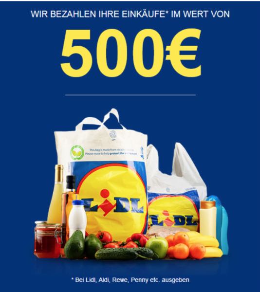 2018-12-21 Lidl Spam Mail 500 Euro Gutschein