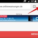 Android Google Chrome Javascript blockieren 1