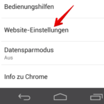 Android Google Chrome Javascript blockieren 3