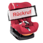 Rückruf Chicco Cosmos Kindersitz