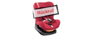 Rückruf Chicco Cosmos Kindersitz