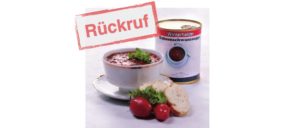 Rückruf Winterhalder Ochsenschwanzsuppe