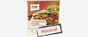 Rückruf real Steakhousepfanne