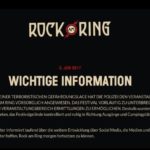 Terrorwarnung Rock am RIng