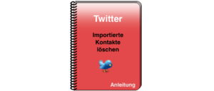 Twitter importierte Kontakte entfernen