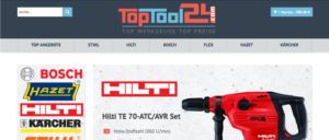 toptool24.com Onlineshop mit Problemen