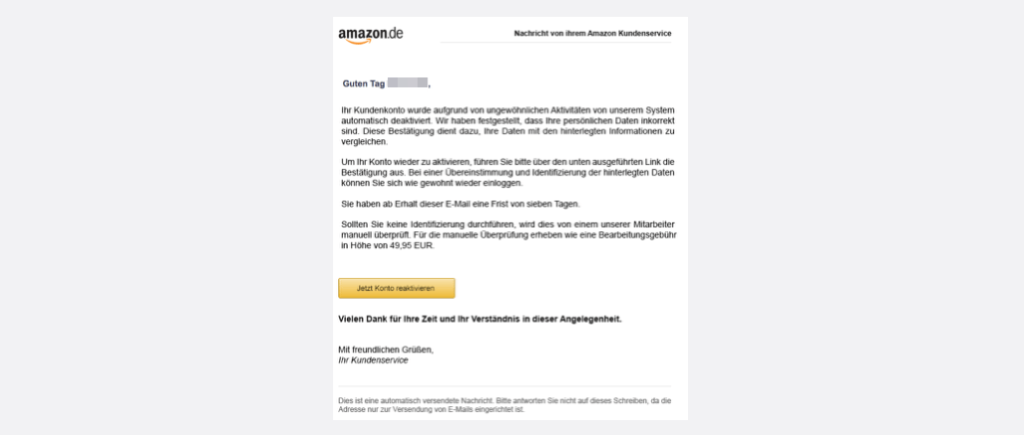 E Mail An Amazon Kundenservice