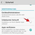 Android Installation von unsicheren Apps blockieren 3