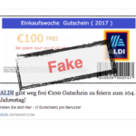 Facebook Aldi Gutschein 100 Euro