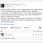 Facebook Warnung vor Freundschaftsanfrage Jayden K. Smith