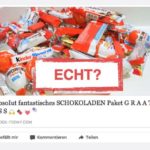 Gewinnspiel Testaktion Schokoladenpaket Kinder Nutella